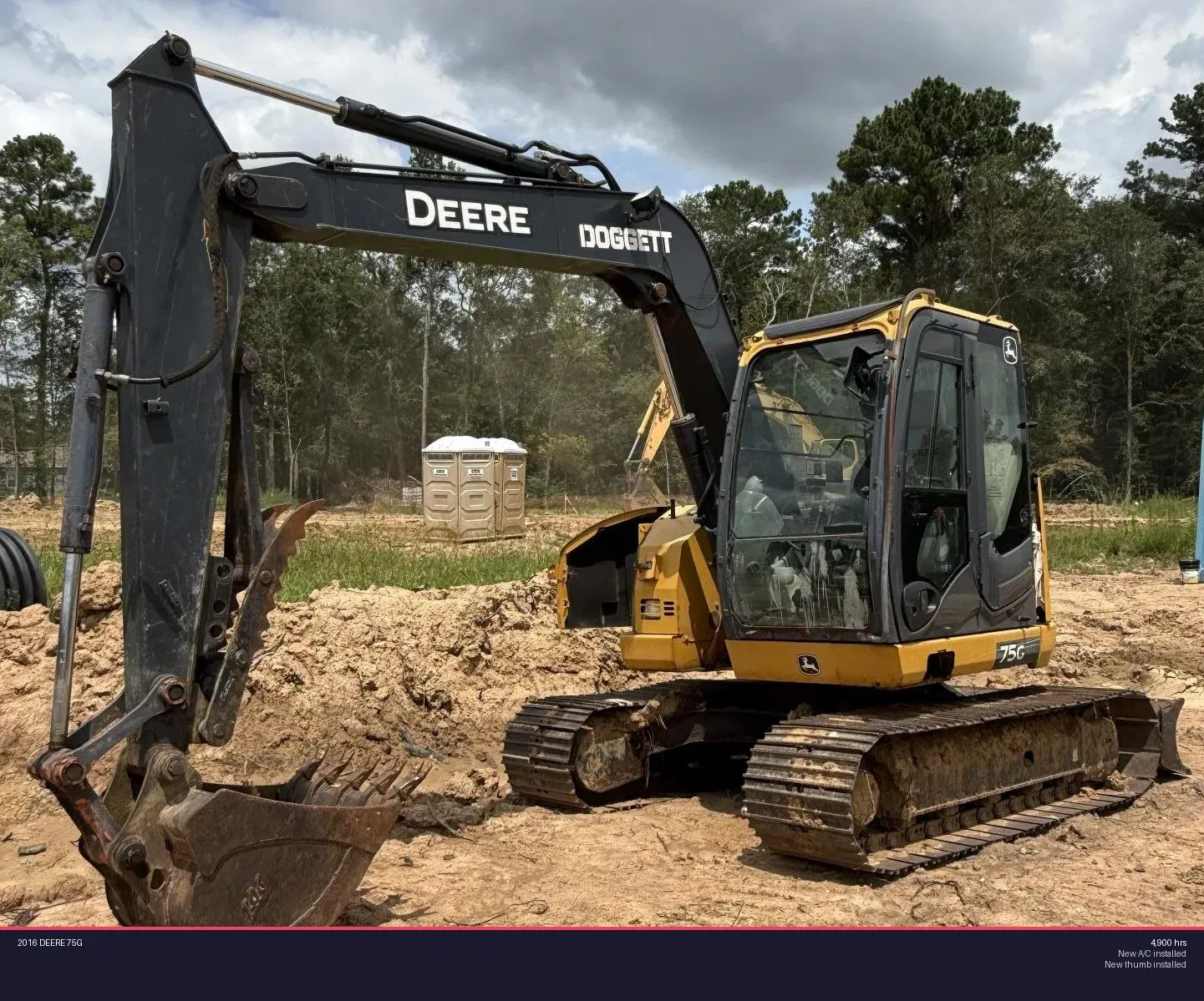2016 John Deere 75G Equipment Image0