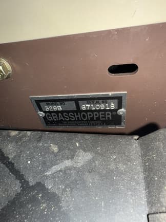 Image of Grasshopper 329B equipment image 2