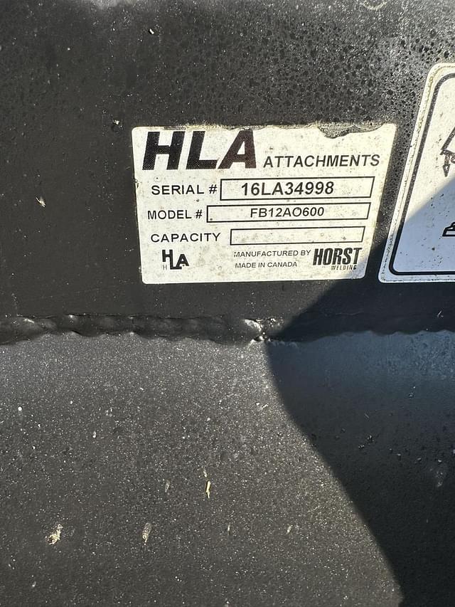 Image of HLA FB12AO600 equipment image 4