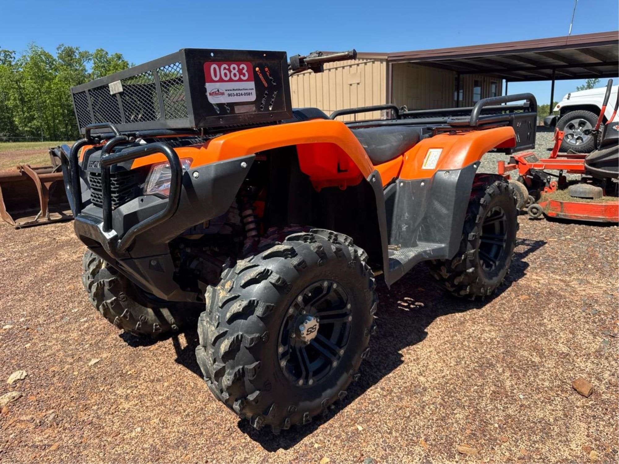 2016 Honda TRX500 Equipment Image0