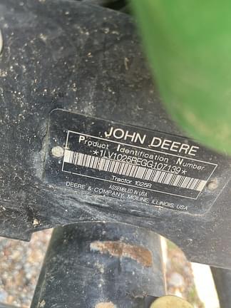 Image of John Deere 1025R equipment image 4