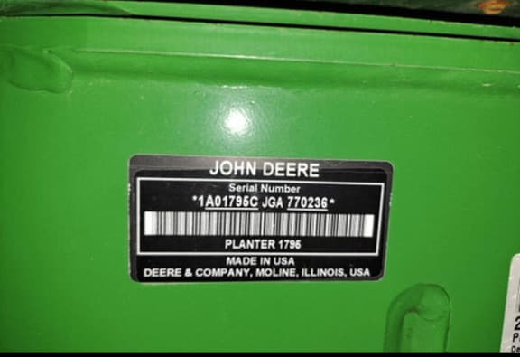 Image of John Deere 1795 equipment image 3