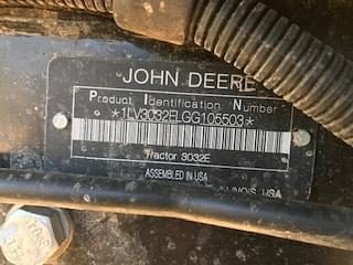 Image of John Deere 3032E Image 1