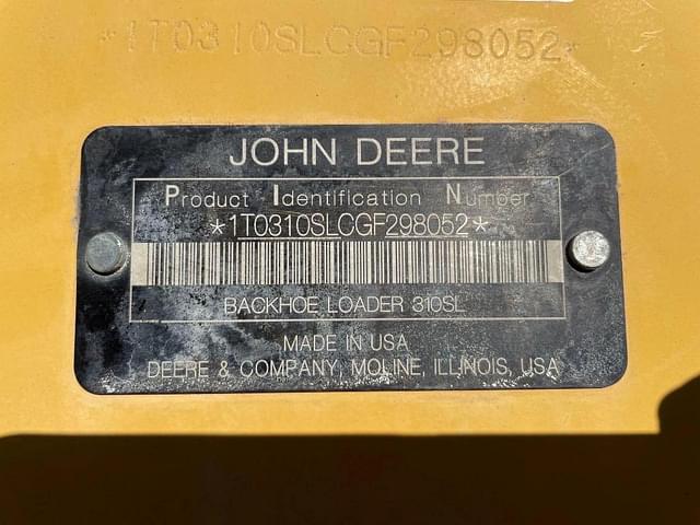 Image of John Deere 310SL equipment image 4