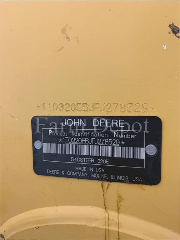 Image of John Deere 320E equipment image 1
