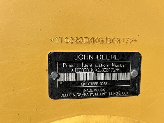 Image of John Deere 323E equipment image 1