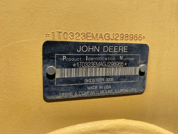Image of John Deere 323E equipment image 1