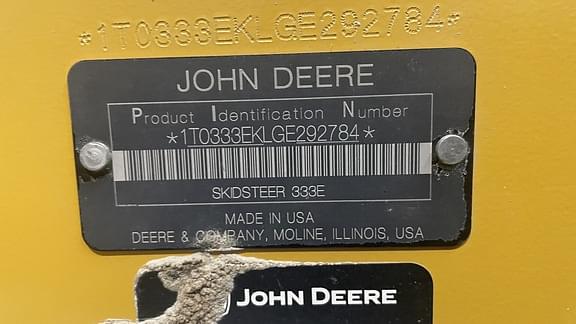 Image of John Deere 333E Image 1