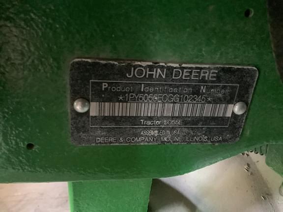 Image of John Deere 5055E equipment image 2