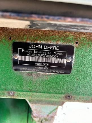 Image of John Deere 5100E equipment image 2