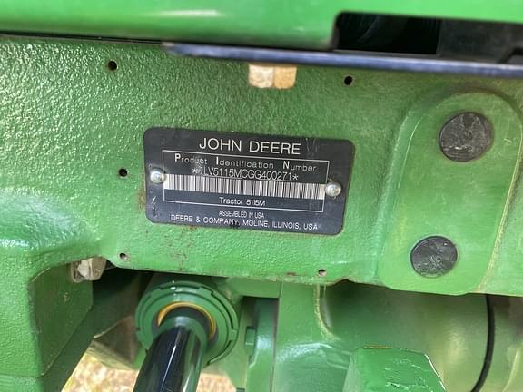 Image of John Deere 5115M equipment image 3