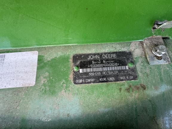 Image of John Deere 569 MegaWide Plus equipment image 3