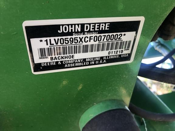 Image of John Deere 595 equipment image 4