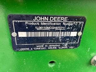 Main image John Deere 6110M 10