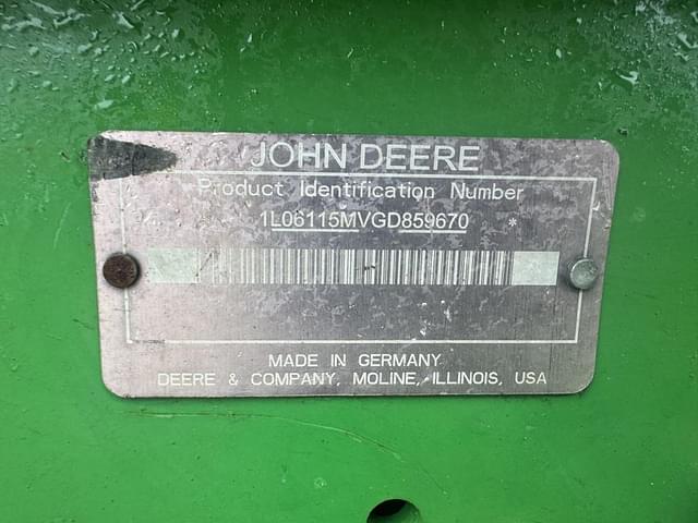 Image of John Deere 6115M equipment image 2