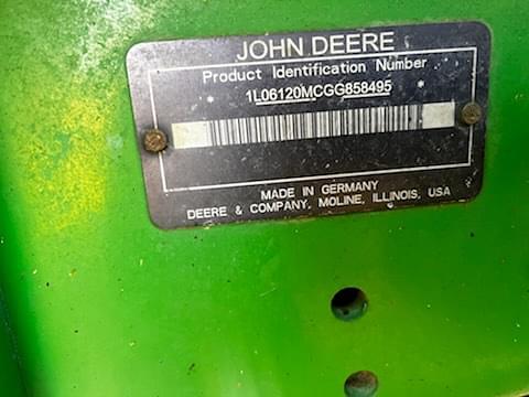 Image of John Deere 6120M equipment image 4