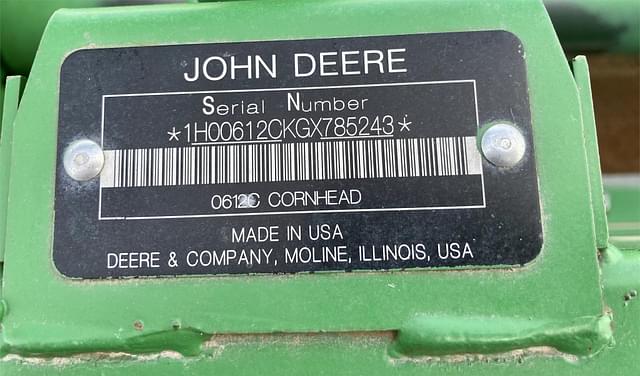 Image of John Deere 612C equipment image 2