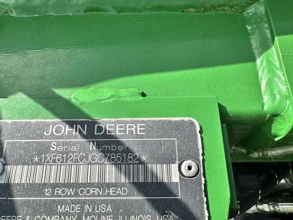 Image of John Deere 612FC equipment image 2