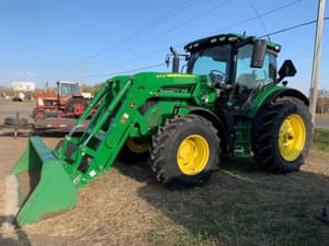 SOLD 2016 John Deere 6130R Tractor With 620R Loader With AMX sold-2016-john-deere-6130r-tractor-with-620r-loader-with-amx