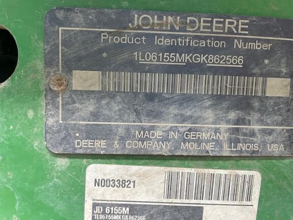 Image of John Deere 6155M equipment image 4