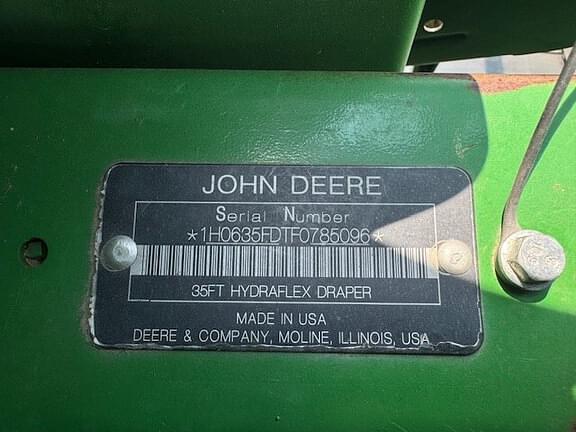 Image of John Deere 635FD equipment image 3