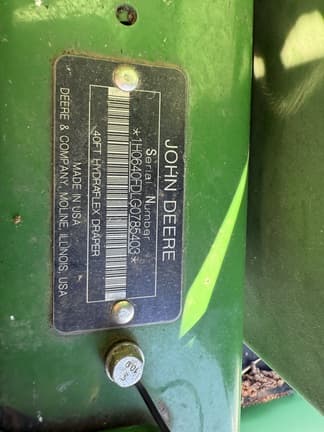 Image of John Deere 640FD equipment image 1