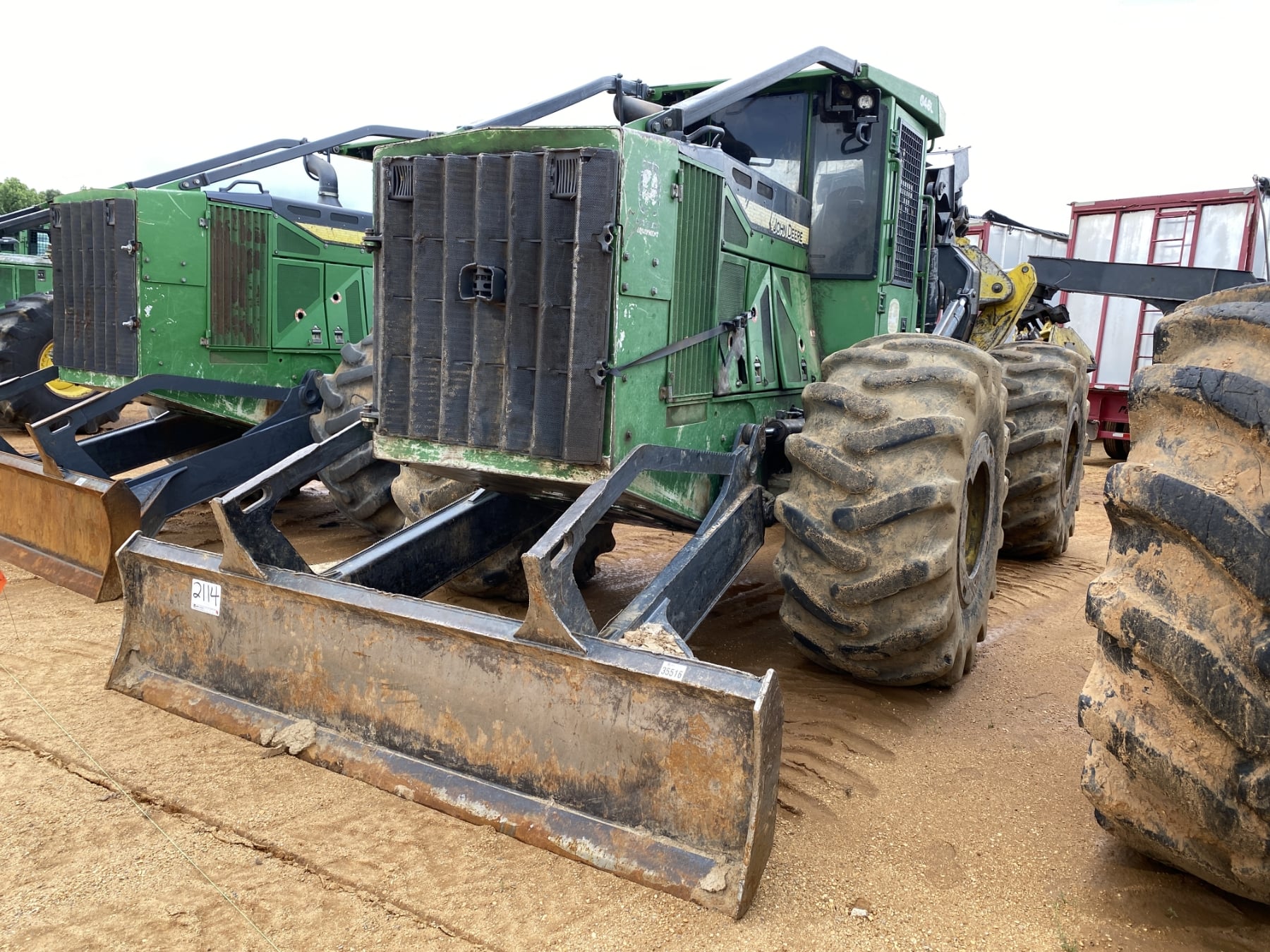 SOLD - 2016 John Deere 648L Lot No. 56770182 Construction with 11,868 ...