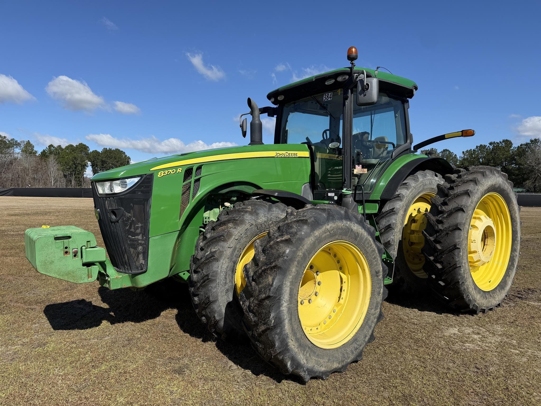 2016 John Deere 8370R Equipment Image0