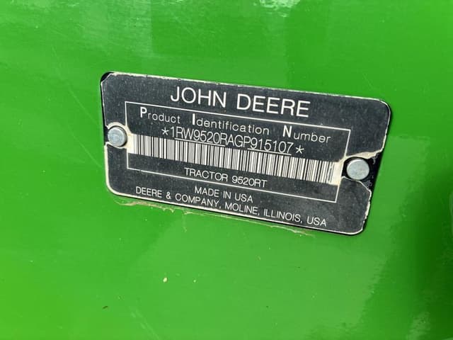 Image of John Deere 9520RT equipment image 1