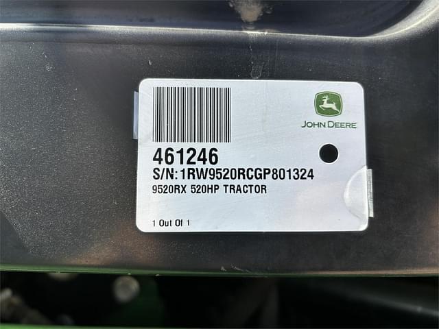 Image of John Deere 9520RX equipment image 3