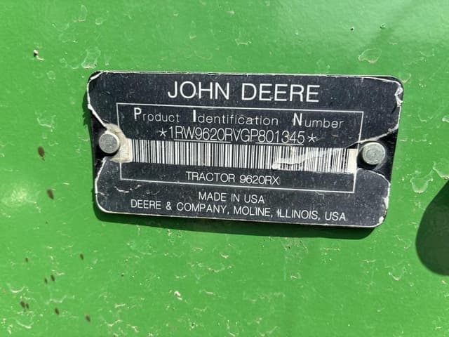 Image of John Deere 9620RX equipment image 1