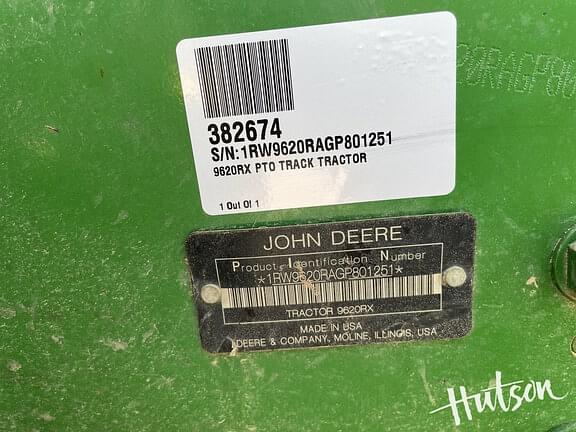 Image of John Deere 9620RX equipment image 4