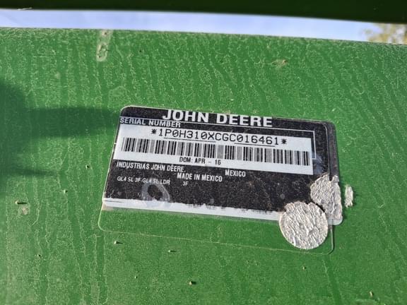 Image of John Deere H310 equipment image 2