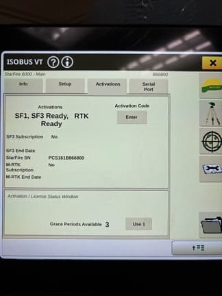 Image of John Deere StarFire 6000 equipment image 4