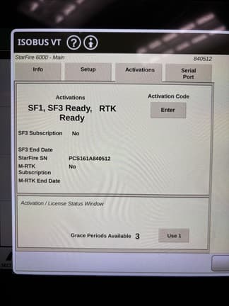 Image of John Deere StarFire 6000 equipment image 4