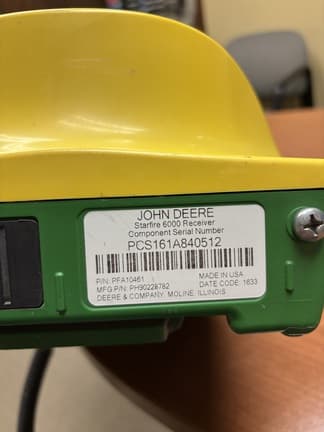 Image of John Deere StarFire 6000 equipment image 3