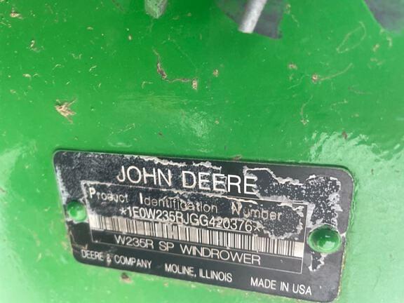 Image of John Deere W235 equipment image 4