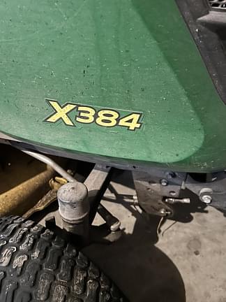 Image of John Deere X384 equipment image 4