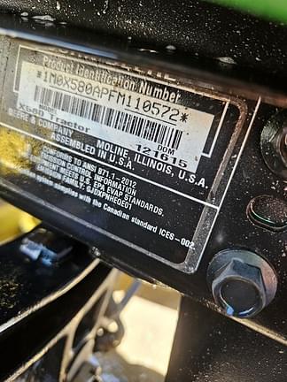 Image of John Deere X580 equipment image 3