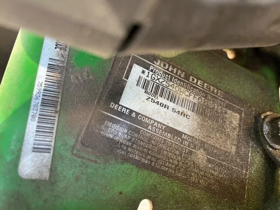 Image of John Deere Z540R equipment image 4