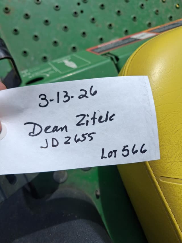 Image of John Deere Z655 equipment image 1