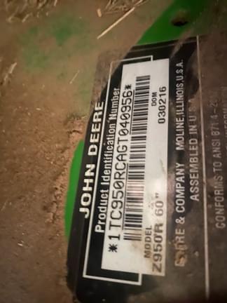 Image of John Deere Z950R equipment image 2