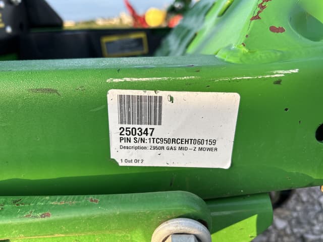 Image of John Deere Z950R equipment image 4