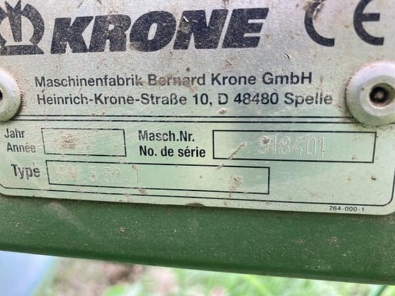 Image of Krone KW5.52T equipment image 2