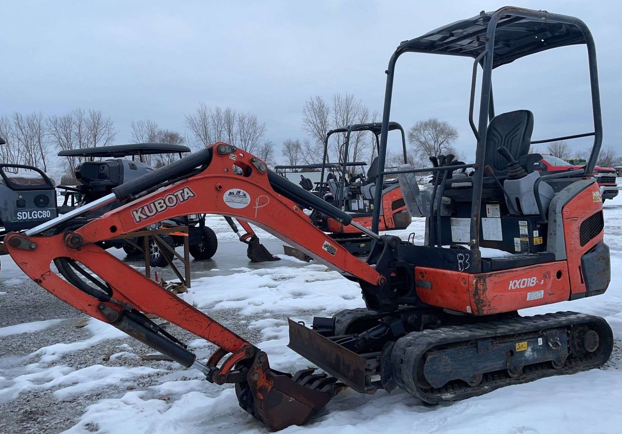 2016 Kubota KX018-4 Equipment Image0