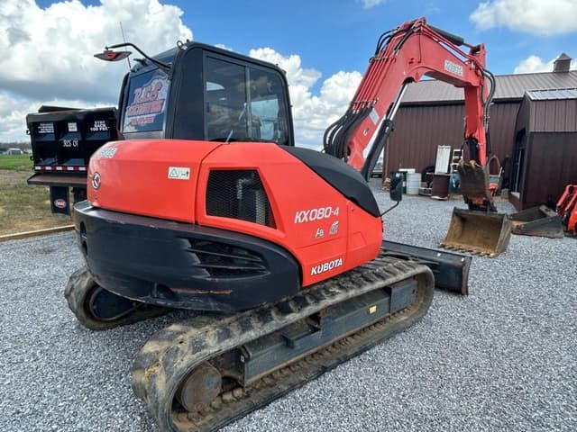 Image of Kubota KX080-4 equipment image 4