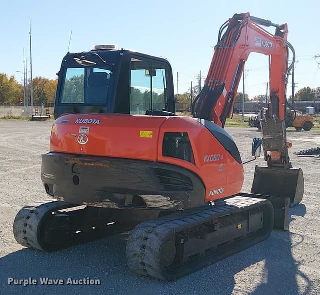Image of Kubota KX080-4 equipment image 4