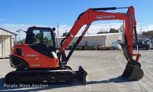 Image of Kubota KX080-4 equipment image 3