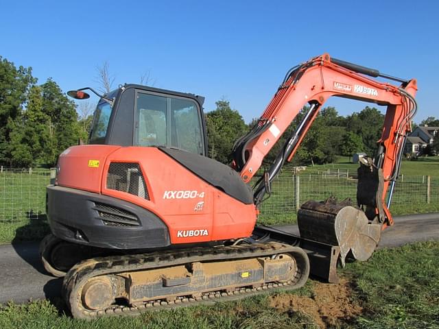 Image of Kubota KX080-4 equipment image 1