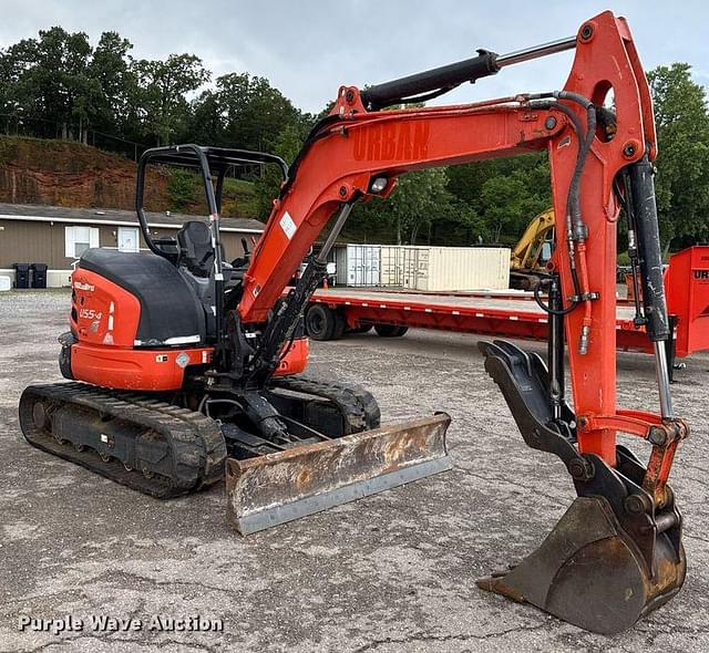 Image of Kubota U55-4 equipment image 2